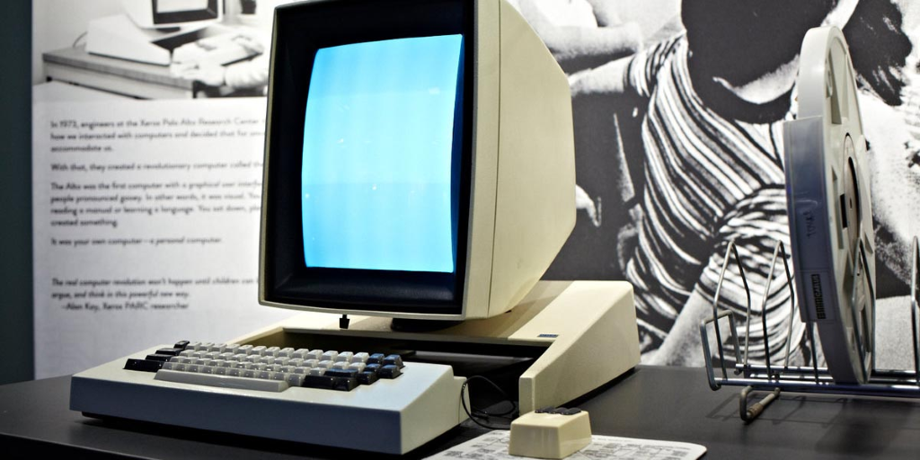 A restored Xerox Alto
